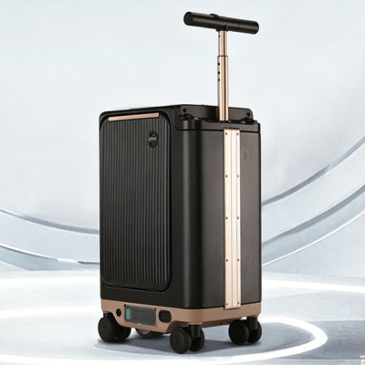 20 Inch Lightweight Ride-On Electric Luggage with 38L Capacity, USB Charging, and TSA Lock for Easy Travel