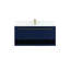 Ensemble de meuble-lavabo simple mural 40 po Roman-1264262775
