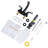 Centerset 2-handle Bathroom Faucet with Drain Assembly-65711826