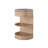 Nomad Breeze 20" Wide Tech Oak Marble Top Nightstand