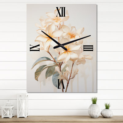 Horloge murale Aaston - Plumeria