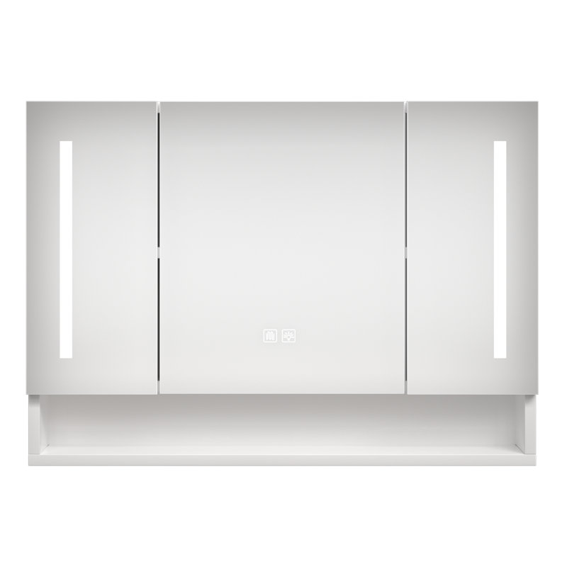 Miroir mural pour armoire à pharmacie 27,56 po H 39,37 po Natashi