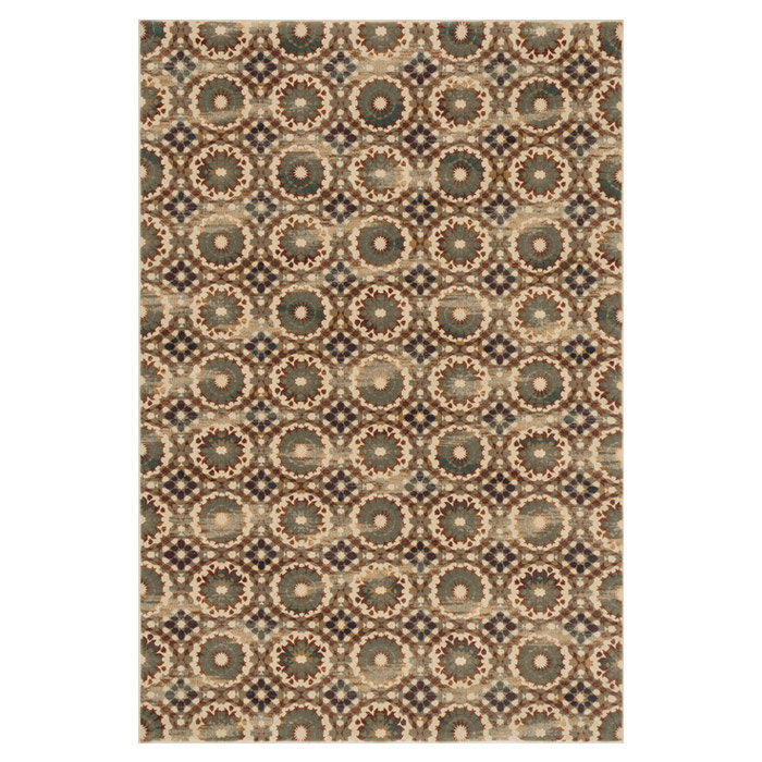 Geometric Indoor Rug, Runner 2'5" x 7'7"