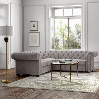 Dunn Upholstered L-Shaped Sectional Symmetrical