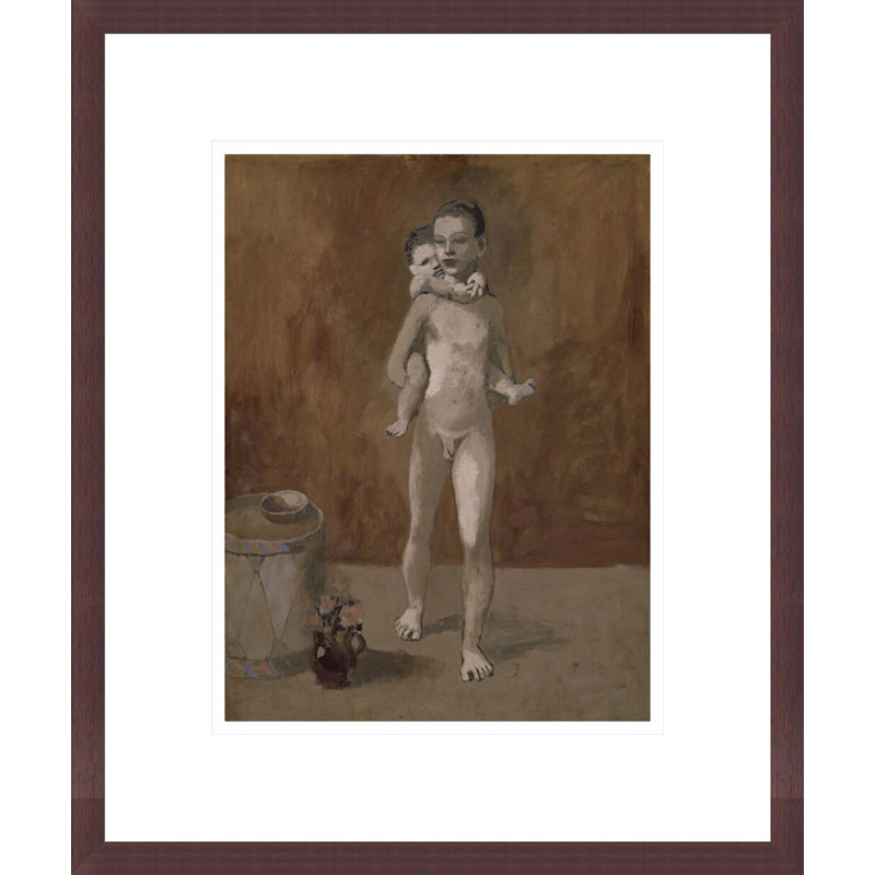 (The Two Brothers) par Pablo Picasso, impression giclée sur cadre, H 16,42 po x l 13,75 po