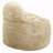 Convertible Memory Foam Bean Bag Chair, 2-In-1 Sofa Chair, Beige