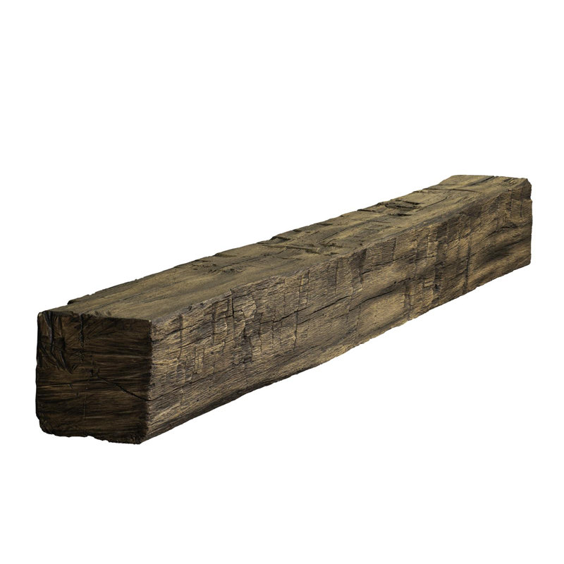 Tavern Non-combustible Reclaimed Pine Shelf, 72", Fieldstone
