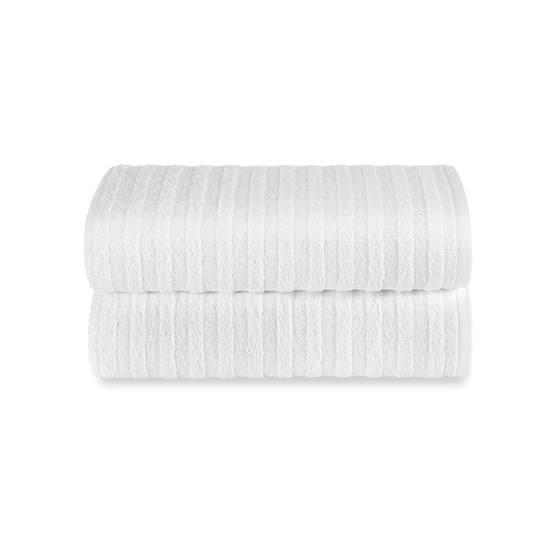 Draps de bain Hawaii, Blanc