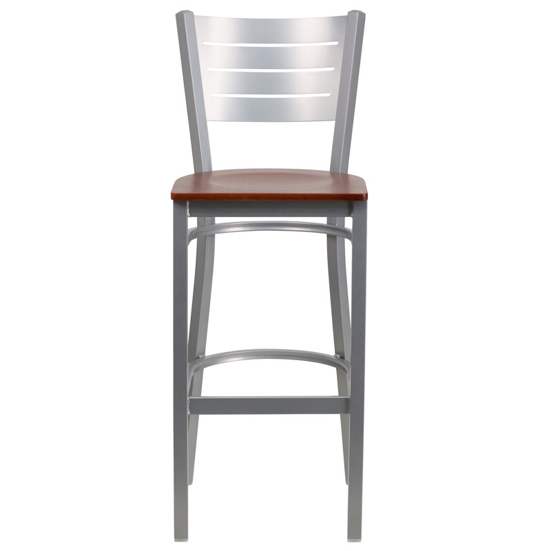 Tabouret de bar Elkton, Cerise, 2