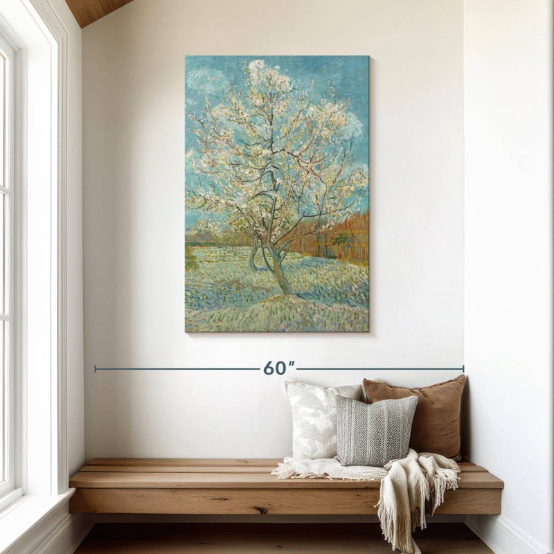 Harnek The Pink Peach Tree, 45" H x 30" W