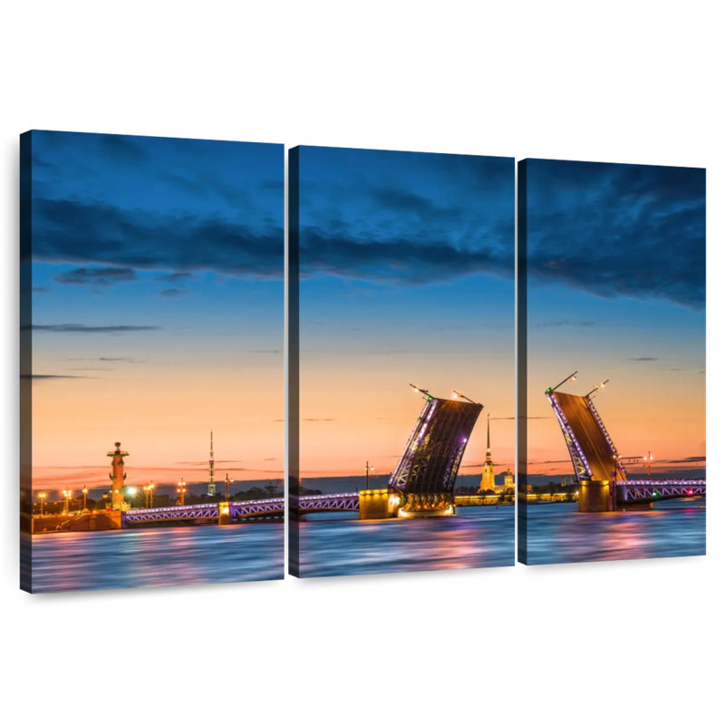 Rorry St. Petersburg Palace Drawbridge, 48" H x 74" W