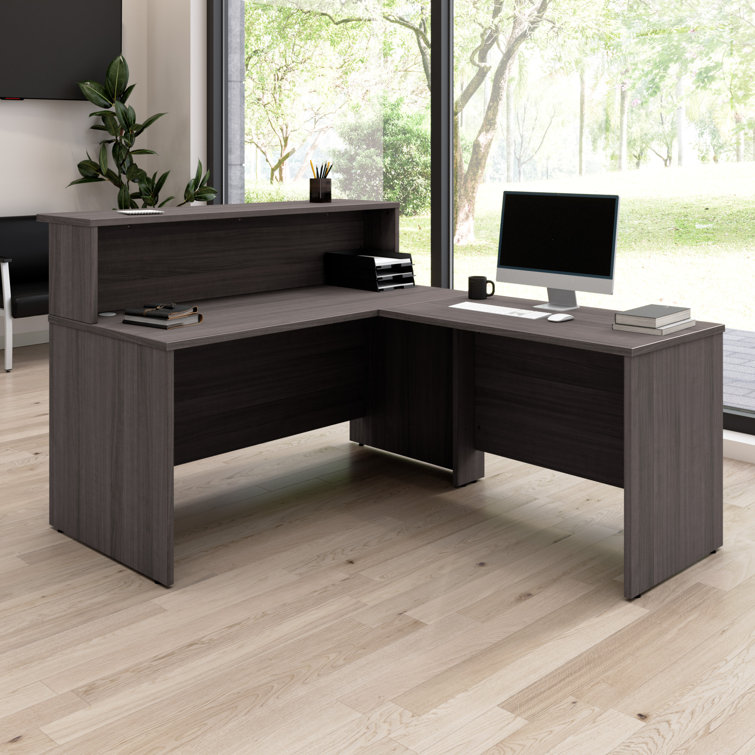 Arrive 60W x 72D L-Shaped Reception Desk