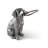 Labrador Setting Dog Forged Bottle Opener Misc