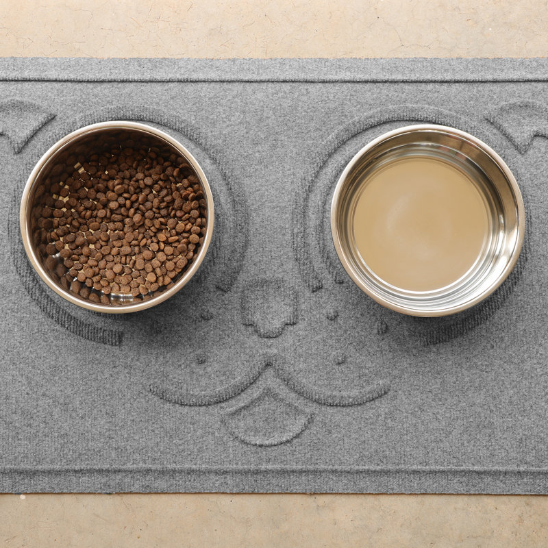 Tapis d'extérieur pour chien WaterHog® Puppy Face 12 po x 18 po, 12 po x 18 po, Chameau