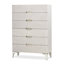 Commode 6 tiroirs Penthouse - Gris cendré