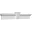 Traditional Crosshead with Deco Keystone-108993496