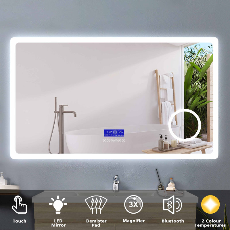 Cherel Rectangle Mirror, 60cm x 100cm