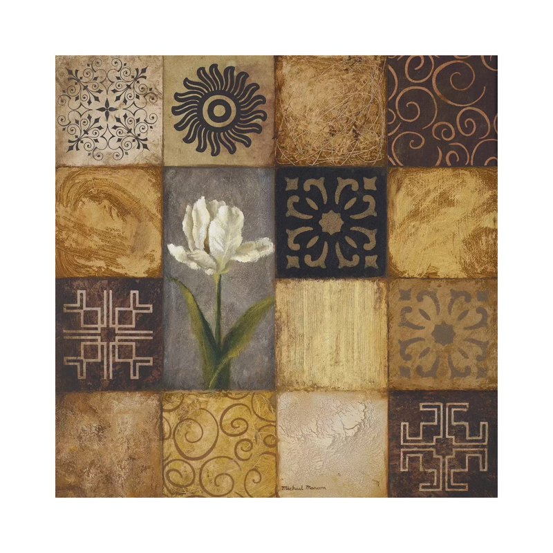 Modular I 1 Piece Wrapped Canvas Painting, 66.04 cm H x 66.04 cm W x 1.91 cm D