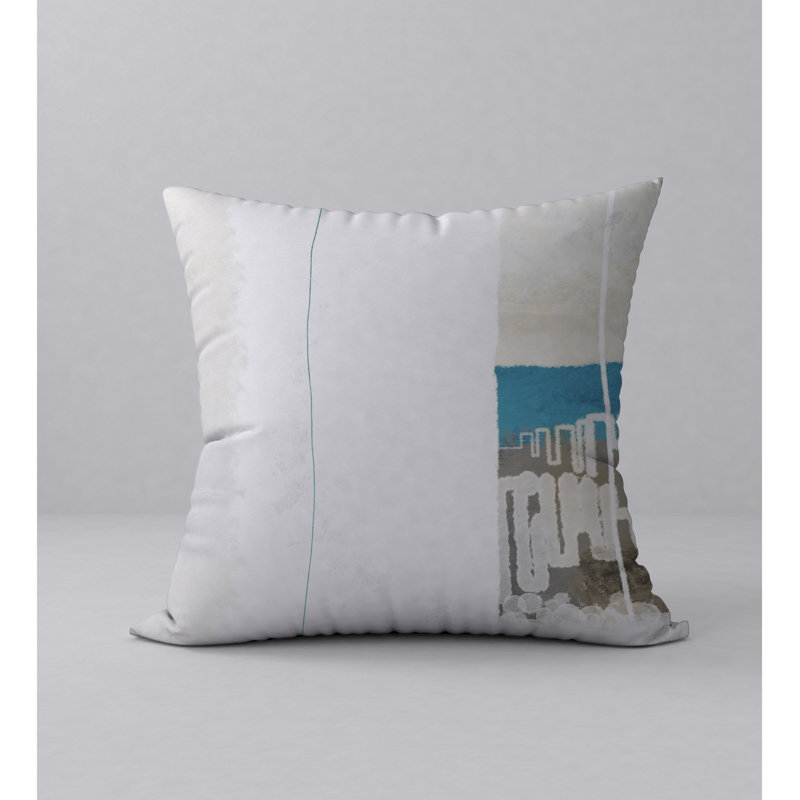 Reversible Throw Pillow, 24" x 24"