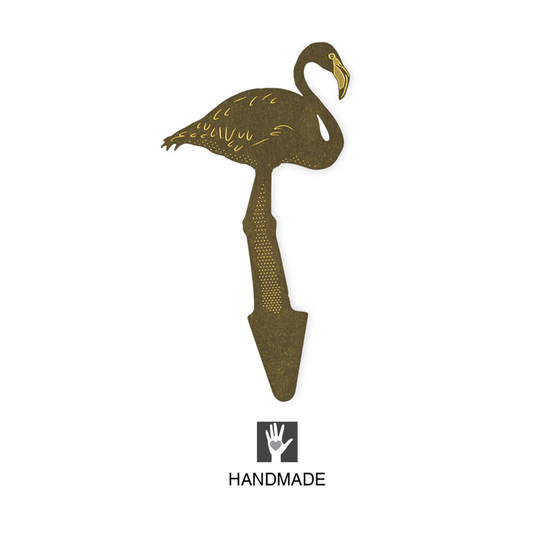 Brass Tropical Birds Plant Pals