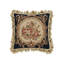 Needlepoint Wool Square Pillow Cover & Insert-127279064-63953664