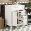 Meuble-lavabo 24 po avec lavabo en céramique-338390809