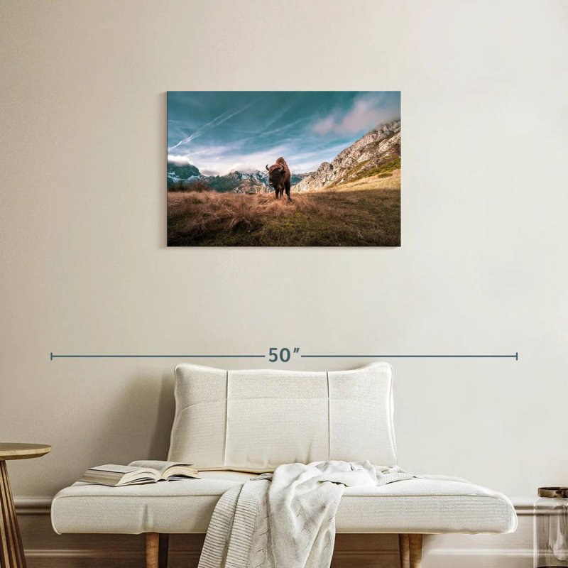 Crowle Bison Renaissance Sky, 20" H x 30" W
