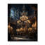 Horloge murale moderne Baroque Dramatic Splendor II - Glam-99629147