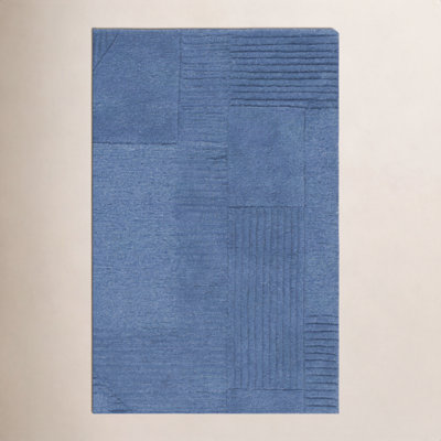 Ivanenko Hand-Tufted Geometric Rug