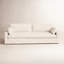 Canapé à accoudoirs carrés avec coussins réversibles 90 po Luna-232384254