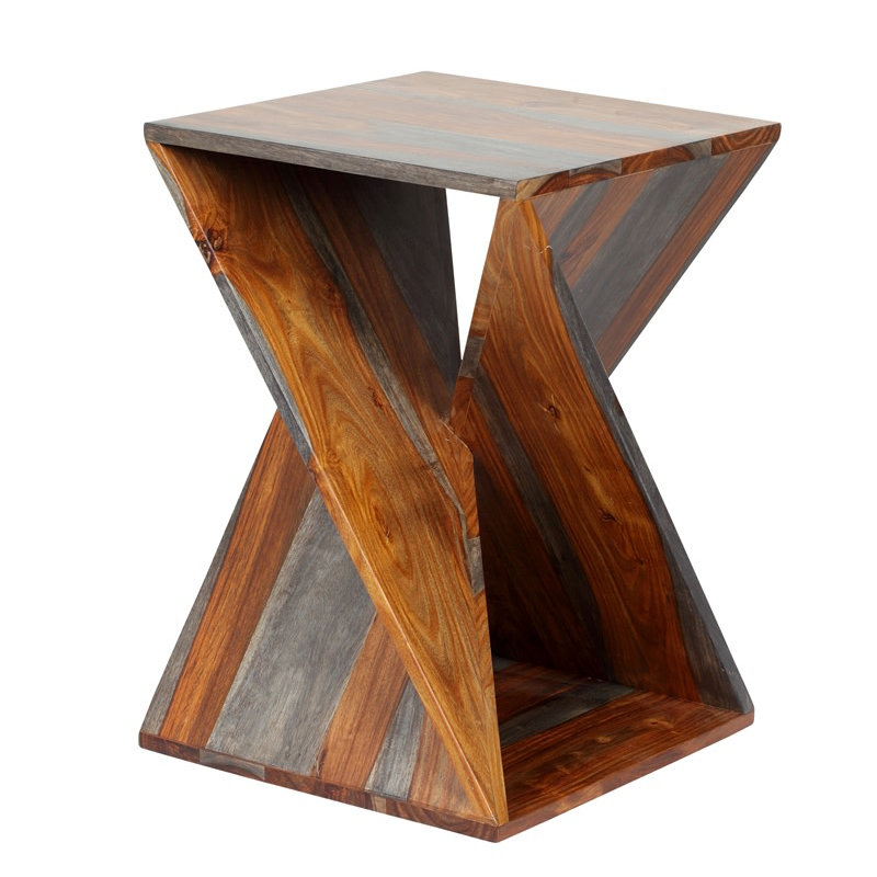 Essie Solid Wood End Table