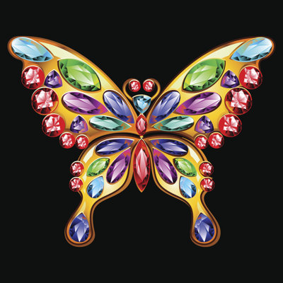 Breithaup Butterfly - Wrapped Canvas Print