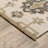 Kuester Old World Nomadic Beige/ Gold Wool Blend Area Rug-1948668484