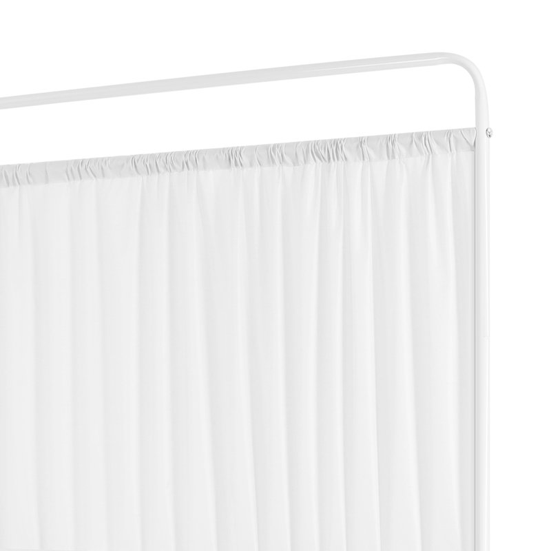 Paravent mobile, avec roulettes verrouillables, écran d'intimité médical pliable pour les hôpitaux, les cabinets et les chambres à coucher (8,27 x 35,43 x 70,87 po)