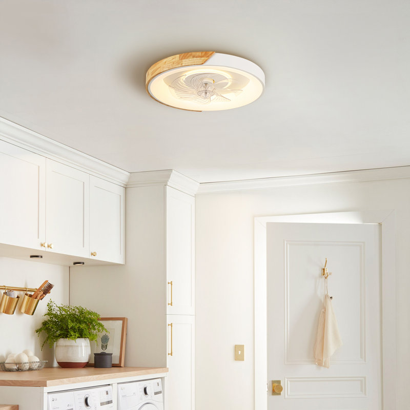 LED Light Low Profile Ceiling Fan with Light
