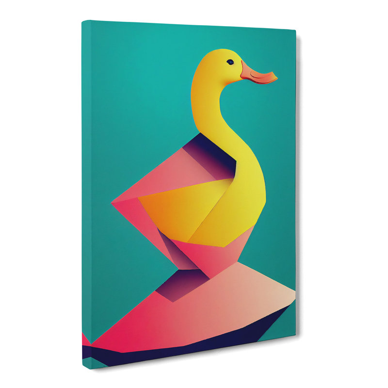 Salladasburg Duck Modern - Wrapped Canvas, 50cm H x 35cm W x 3cm D
