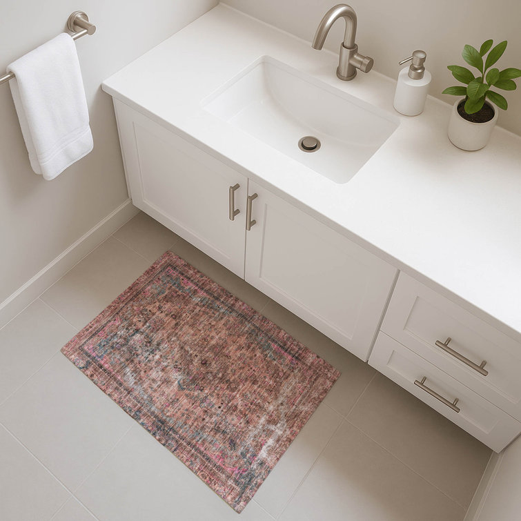 Premium Machine Washable Lampkins AMF1646 Global Rug