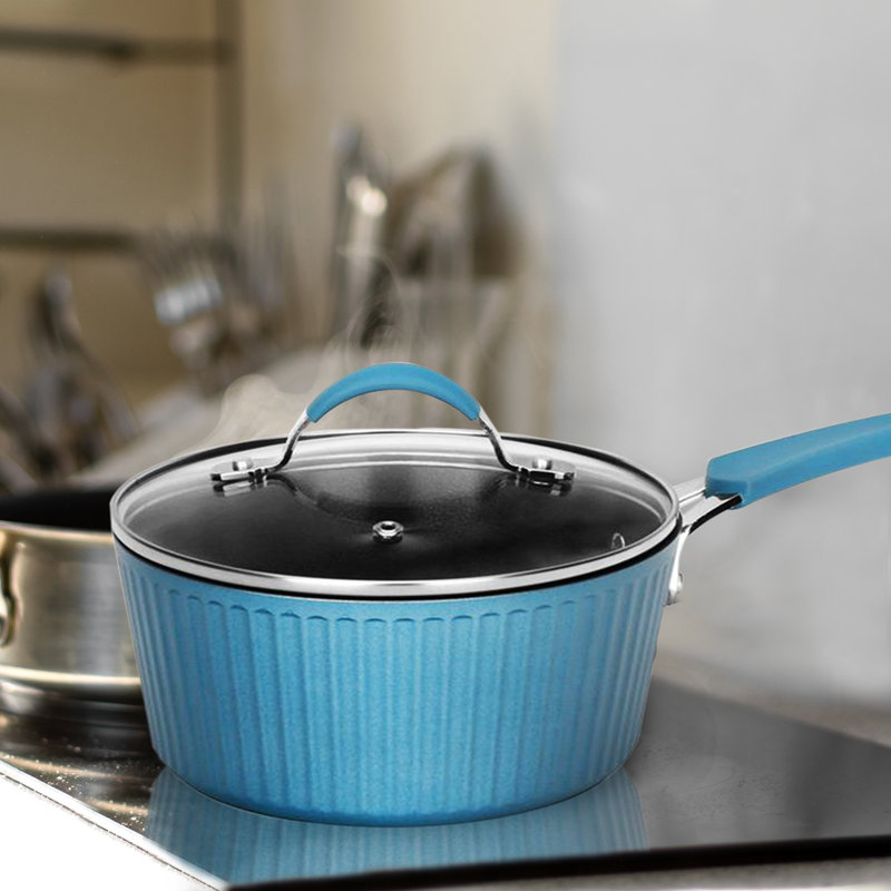 1.17 Quarts Aluminum Saucepan