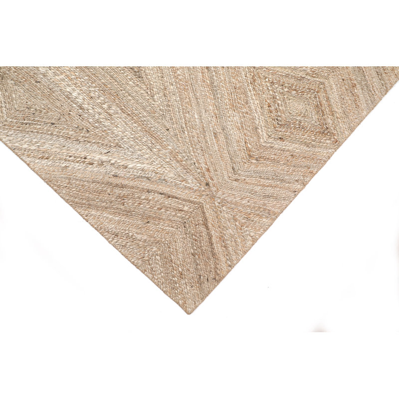 Bovina Jute / Sisal Area Rug in Natural, Rectangle 7'6" x 9'6"