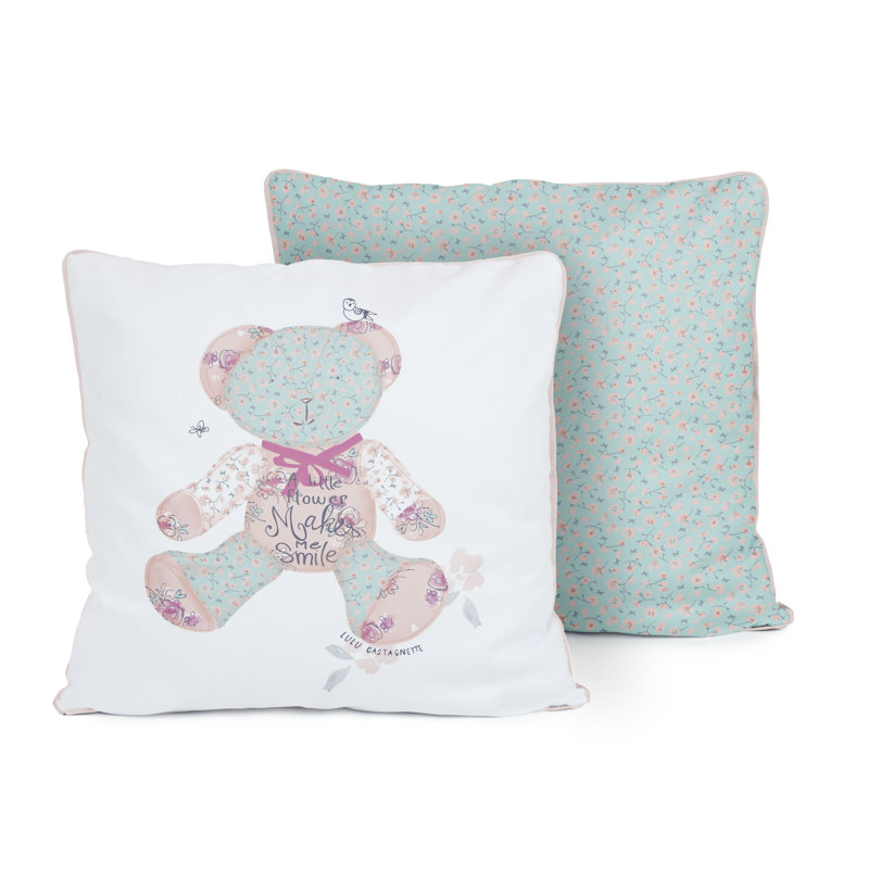 Chappell Cotton Floral Square Cushion