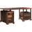  Chaliyah Solid Wood Writing Desk with File Drawer 68" in Brown-504042543