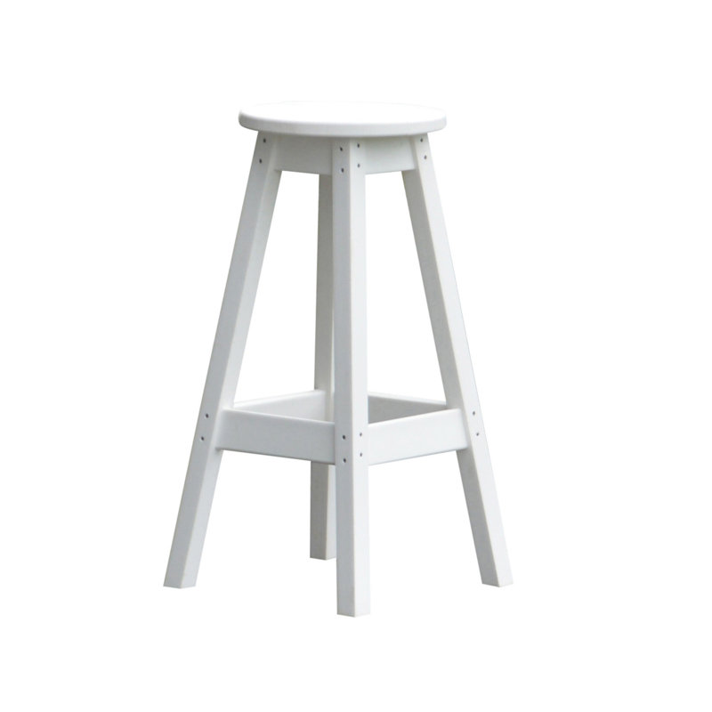 Tabouret de bar Nettie, Blanc