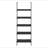 Bookshelf, Bookcase, Etagere, Ladder, 5 Tier, 72"h, Office, Bedroom-1437132143