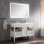 Ensemble de meuble-lavabo double 49 po Bethania-774740883