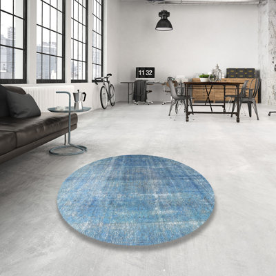 Tapis décoratif bleu cadmar