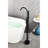 Tub Filler Faucet With Splash Prevention And Conversion Knob - Matte Black Handheld Shower Construction Stainless Steel-120951937