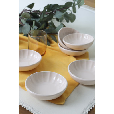 Latitude Run Aravinthan 100% CERAMIC STONEWARE Salad Bowl