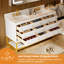 60 po X P 22 po P 35,4 po Meuble-lavabo double H en blanc avec plateau en marbre blanc-676634627-676634631