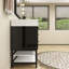 Finition du meuble-lavabo sur pied simple 42 po Jessica / Base: Chêne teck-72495619