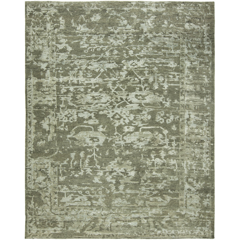 Daberath Wool Area Rug, Rectangle 2' x 3'